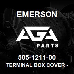 505-1211-00 Emerson Terminal Box Cover - Gasket Assembly | AGA Parts