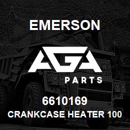 6610169 Emerson Crankcase Heater 100W/230V | AGA Parts