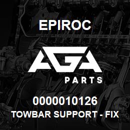 0000010126 Epiroc TOWBAR SUPPORT - FIXED LEG | AGA Parts