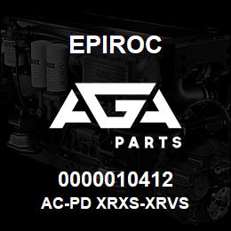 0000010412 Epiroc AC-PD XRXS-XRVS | AGA Parts