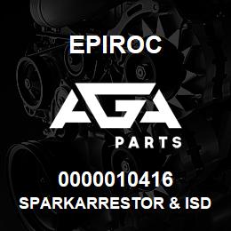 0000010416 Epiroc SPARKARRESTOR & ISD XRXS-XRVS | AGA Parts
