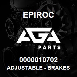 0000010702 Epiroc ADJUSTABLE - BRAKES | AGA Parts