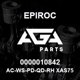 0000010842 Epiroc AC-WS-PD-QD-RH XAS756 | AGA Parts
