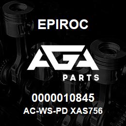 0000010845 Epiroc AC-WS-PD XAS756 | AGA Parts