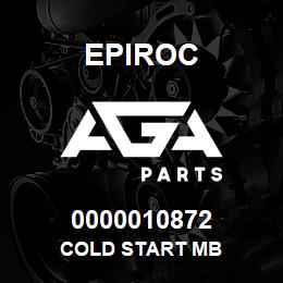 0000010872 Epiroc COLD START MB | AGA Parts