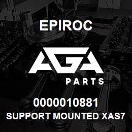 0000010881 Epiroc SUPPORT MOUNTED XAS756 | AGA Parts