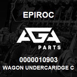 0000010903 Epiroc WAGON UNDERCARIDGE C13 | AGA Parts