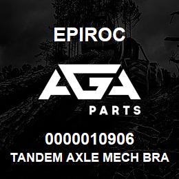 0000010906 Epiroc TANDEM AXLE MECH BRAKES | AGA Parts