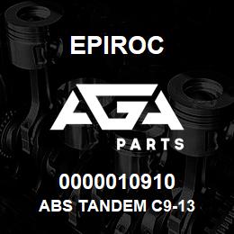 0000010910 Epiroc ABS TANDEM C9-13 | AGA Parts