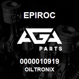 0000010919 Epiroc OILTRONIX | AGA Parts