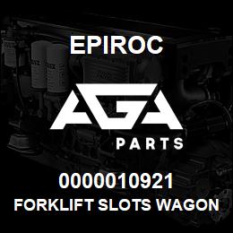 0000010921 Epiroc FORKLIFT SLOTS WAGON | AGA Parts