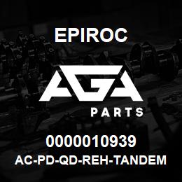 0000010939 Epiroc AC-PD-QD-REH-TANDEM CD | AGA Parts