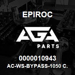 0000010943 Epiroc AC-WS-BYPASS-1050 C.FM | AGA Parts