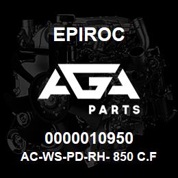 0000010950 Epiroc AC-WS-PD-RH- 850 C.FM | AGA Parts