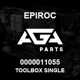 0000011055 Epiroc TOOLBOX SINGLE | AGA Parts