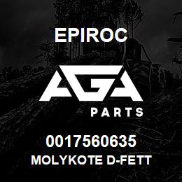 0017560635 Epiroc MOLYKOTE D-FETT | AGA Parts