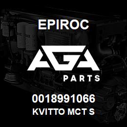 0018991066 Epiroc KVITTO MCT S | AGA Parts