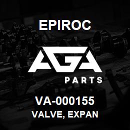 VA-000155 Epiroc VALVE, EXPAN | AGA Parts