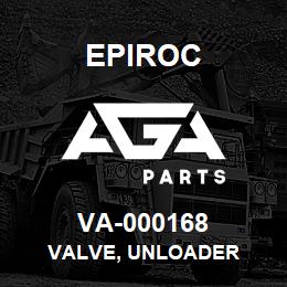 VA-000168 Epiroc VALVE, UNLOADER | AGA Parts