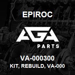 VA-000300 Epiroc KIT, REBUILD, VA-000050 | AGA Parts