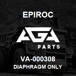 VA-000308 Epiroc DIAPHRAGM ONLY | AGA Parts