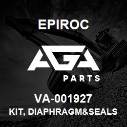 VA-001927 Epiroc KIT, DIAPHRAGM&SEALS | AGA Parts