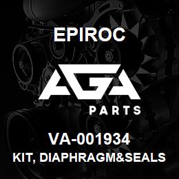 VA-001934 Epiroc KIT, DIAPHRAGM&SEALS | AGA Parts