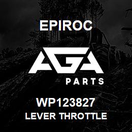 WP123827 Epiroc LEVER THROTTLE | AGA Parts