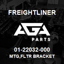 01-22032-000 Freightliner MTG,FLTR BRACKET | AGA Parts