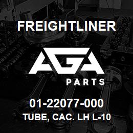 01-22077-000 Freightliner TUBE, CAC. LH L-10 | AGA Parts