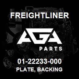 01-22233-000 Freightliner PLATE, BACKING | AGA Parts