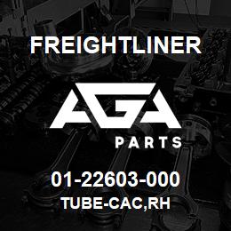 01-22603-000 Freightliner TUBE-CAC,RH | AGA Parts
