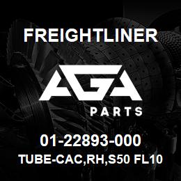 01-22893-000 Freightliner TUBE-CAC,RH,S50 FL106 | AGA Parts