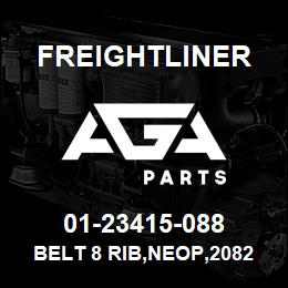 01-23415-088 Freightliner BELT 8 RIB,NEOP,2082MM, POLY SERPENTINE | AGA Parts