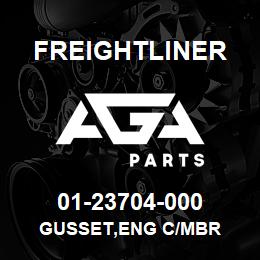 01-23704-000 Freightliner GUSSET,ENG C/MBR | AGA Parts