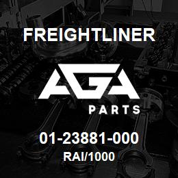 01-23881-000 Freightliner RAI/1000 | AGA Parts