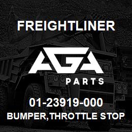 01-23919-000 Freightliner BUMPER,THROTTLE STOP | AGA Parts