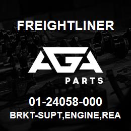 01-24058-000 Freightliner BRKT-SUPT,ENGINE,REAR | AGA Parts