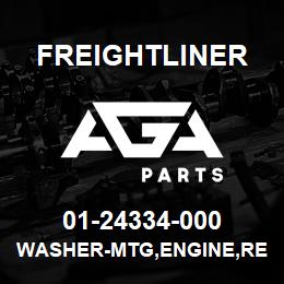 01-24334-000 Freightliner WASHER-MTG,ENGINE,REAR | AGA Parts