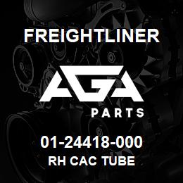 01-24418-000 Freightliner RH CAC TUBE | AGA Parts