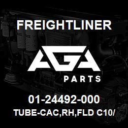 01-24492-000 Freightliner TUBE-CAC,RH,FLD C10/12 | AGA Parts