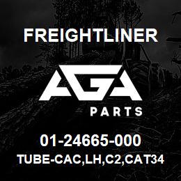 01-24665-000 Freightliner TUBE-CAC,LH,C2,CAT3406 | AGA Parts