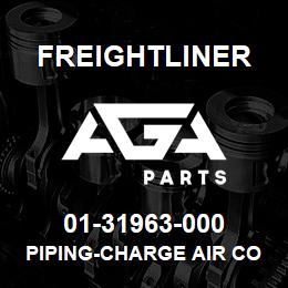 01-31963-000 Freightliner PIPING-CHARGE AIR COOLER PLUMBING,TUBE-M | AGA Parts