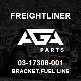 03-17308-001 Freightliner BRACKET,FUEL LINE | AGA Parts