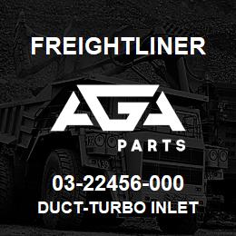 03-22456-000 Freightliner DUCT-TURBO INLET | AGA Parts