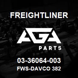 03-36064-003 Freightliner FWS-DAVCO 382 | AGA Parts