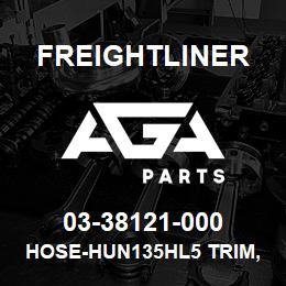 03-38121-000 Freightliner HOSE-HUN135HL5 TRIM,5 INCH,135DEG | AGA Parts
