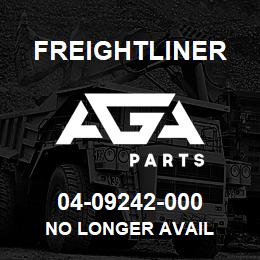 04-09242-000 Freightliner NO LONGER AVAIL | AGA Parts