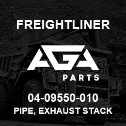04-09550-010 Freightliner PIPE, EXHAUST STACK | AGA Parts