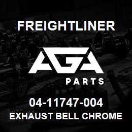 04-11747-004 Freightliner EXHAUST BELL CHROME | AGA Parts